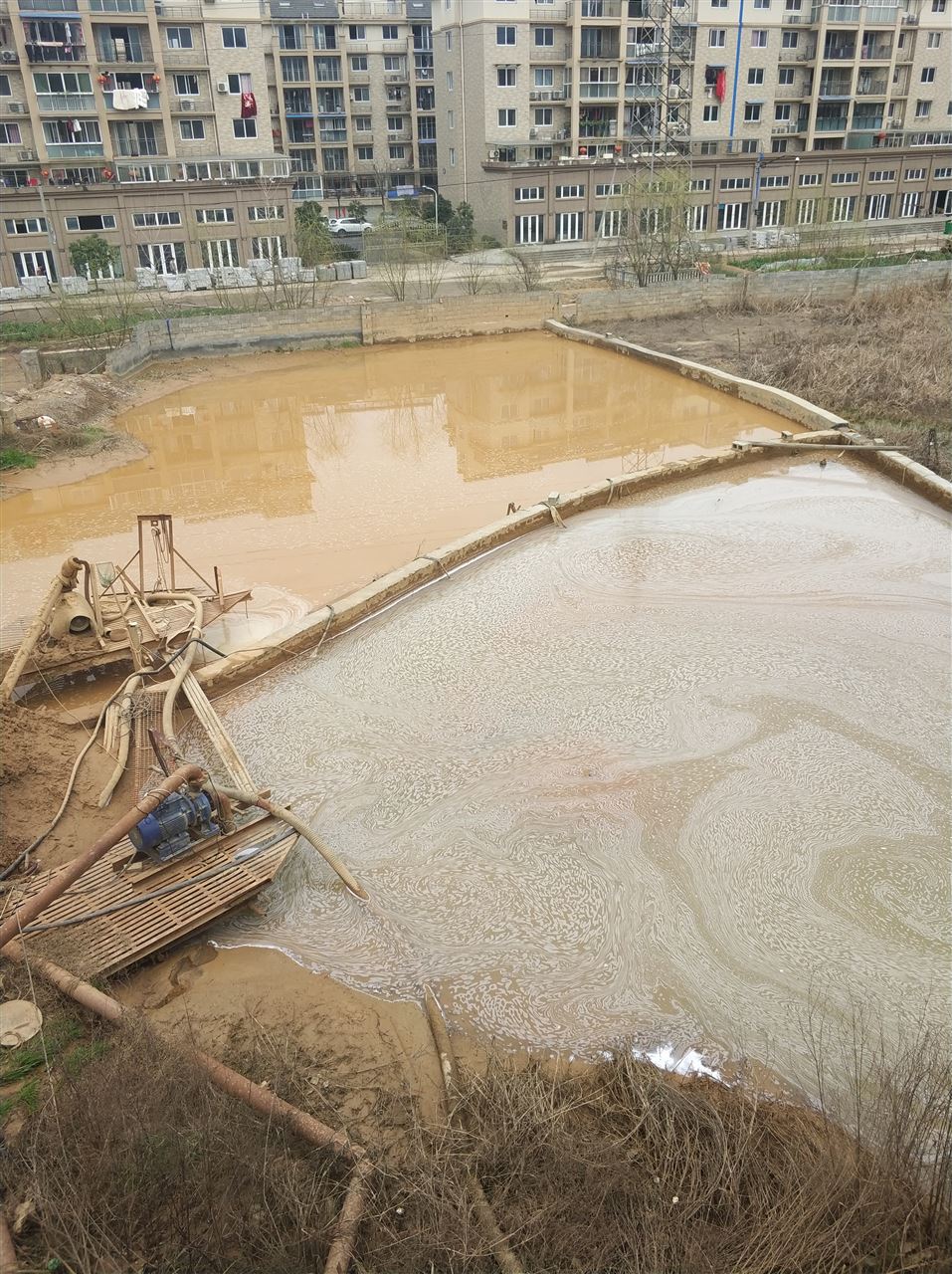 焦作沉淀池淤泥清理-厂区废水池淤泥清淤