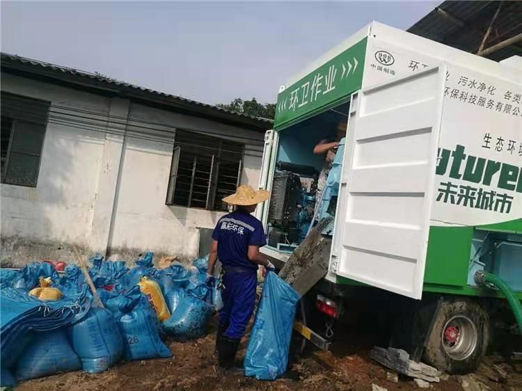 焦作工业污泥压干处理