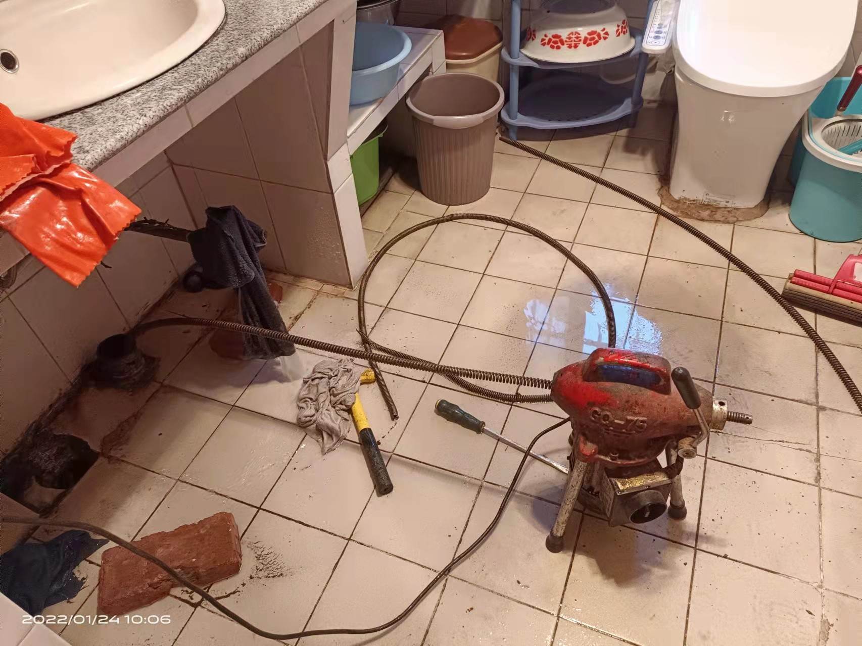 焦作疏通厨房下水道，地漏疏通